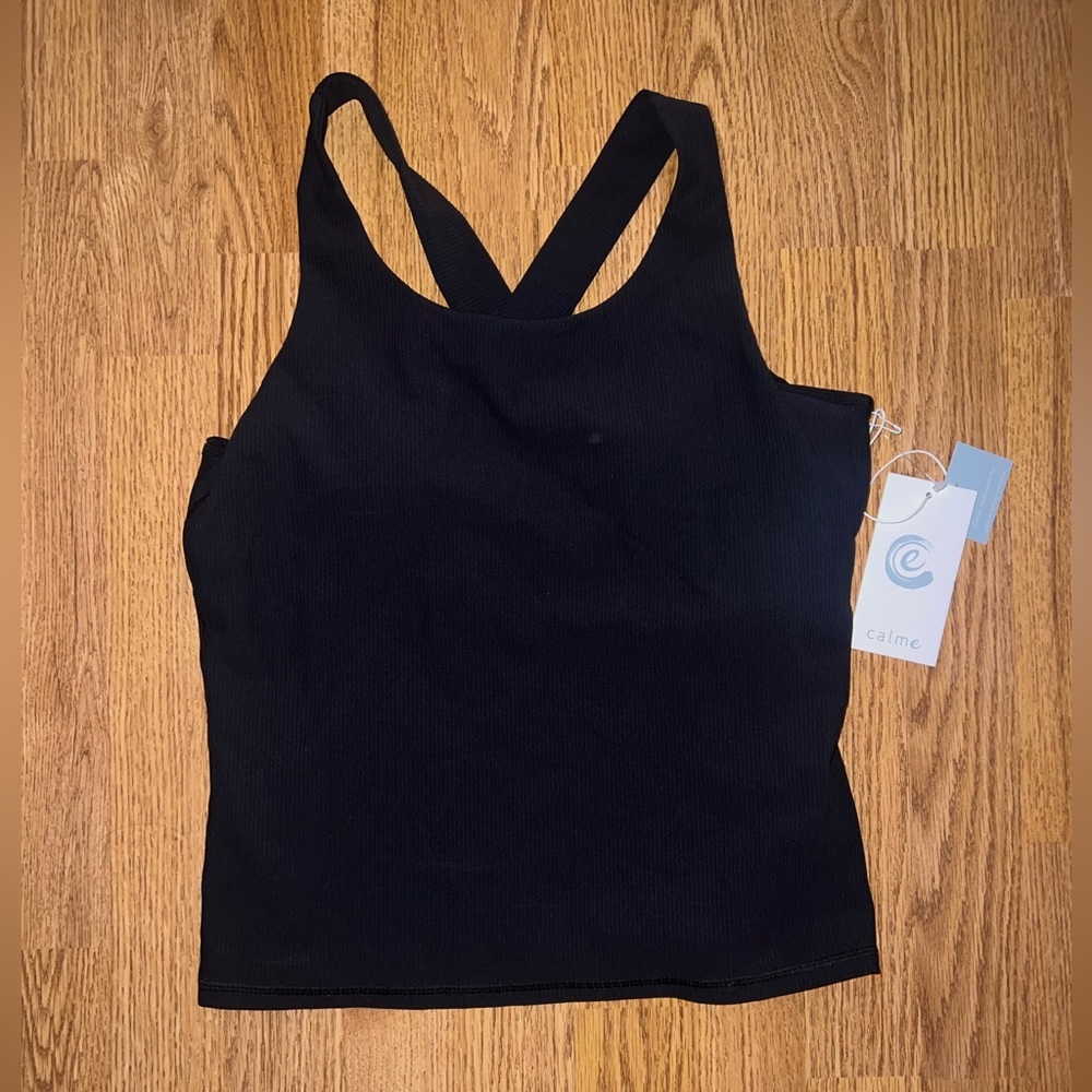 Johnny Was Calme Endurance Cross Back Tank